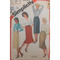 SIMPLICITY 6234 SET OF SLIM SKIRTS SIZE 12 SEE LISTING