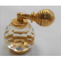 BOXED MINIATURE CRYSTAL PERFUME BOTTLE - BYZANTIUM COLLECTION  - IDEAL FOR YOUR PRINTERS TRAY