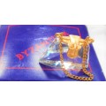 BOXED MINIATURE CRYSTAL HANDBAG - BYZANTIUM COLLECTION  - IDEAL FOR YOUR PRINTERS TRAY