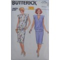 BUTTERICK 3796 TOP-SKIRT SIZE 8-10-12 COMPLETE