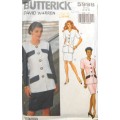 BUTTERICK 5998 TOP & SKIRT SIZE 12-14-16 COMPLETE