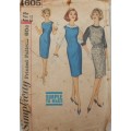 VINTAGE SIMPLICITY 4605 PINAFORE & BLOUSE SIZE 12 BUST 32 SEE LISTING