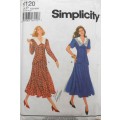 SIMPLICITY 9120 TWO PIECE DRESS SIZE 12-14-16 COMPLETE-UNCUT-F/FOLDED