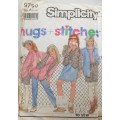 SIMPLICITY 9790 GIRLS PANTS-SHORTS-SKIRT-SHIRT-LINED WAISTCOAT SIZE A 7-14 YEARS COMPLETE