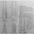 SEWING WITH CONFIDENCE PATTERN 4 - PRINCESS LINE DRESS SIZE 10-22 COMPLETE-UNCUT-F/FOLDED