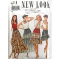 NEW LOOK PATTERNS 6051  SIX SIZES IN ONE  6-16 NO SEWING INSTRUCTIONS- SEE LISTING