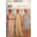 BUTTERICK 6007 TOP-SKIRT-PANTS SIZE 8-10-12 COMPLETE-CUT TO SIZE 12