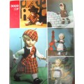 PATONS 3009 - DOLL`S CLOTHES AROUND THE WORLD - 16 PAGES