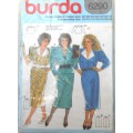BURDA 6290 - TOP-SKIRT SIZE 10-40 COMPLETE-PART CUT