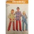 SIMPLICITY 5226 GIRLS SMOCK TOP & PANTS- SIZE 8 YEARS BREAST 27 SEE LISTING