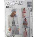 McCALLS 8152 UNLINED JACKET IN 2 LENGTHS SIZE 10-12-14 COMPLETE-UNCUT-F/FOLDED