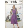 BUTTERICK 3398 BLOUSE & PINAFORE SIZE 14-16-18 COMPLETE-UNCUT-F/FOLDED