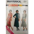 BUTTERICK 4035 LOOSE FITTING DRESS SIZE 12-14-16 COMPLETE- CUT TO SIZE 16