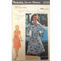 BUTTERICK 4155 DRESS & BELT SIZE 18 BUST 102 CM NO 1-2 PAGE SEWING INSTRUCTIONS SUPPLIED