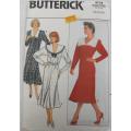 BUTTERICK 4179 FITTED & FLARED DRESS SIZE 16-18-20 COMPLETE