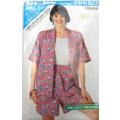 BUTTERICK 4184 SHIRT-TOP-SHORTS SIZE 6-8-10-12-14 THE POCKET PATTERN PIECE IS NOT SUPPLIED