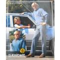 KNITWIT PATTERN 9400 MENS CASUAL SLACKS-PULLOVER-JACKET SIZES CHEST 34-46 COMPLETE-UNCUT