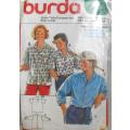 BURDA 6051 GIRLS & BOYS SHIRT SIZE BODY HEIGHT 140-176 CM COMPLETE