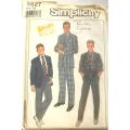 SIMPLICITY 8827 TEEN PANTS & LINED JACKET-WAISTCOAT SIZE 14 YEARS  COMPLETE-UNCUT-F/FOLDED