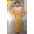 BUTTERICK 5551 PULLOVER DRESS SIZE 20-22-24 COMPLETE-UNCUT-F/FOLDED