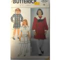 BUTTERICK 6975 GIRLS TOP & SKIRT SIZE 10 YEARS COMPLETE-UNCUT-F/FOLDED