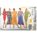 BUTTERICK 5167 TOP-SKIRT-SPLIT/SKIRT SIZE 6-8-10 COMPLETE-CUT TO SIZE 10