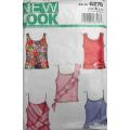 NEW LOOK PATTERNS 6276 LOVELY TOPS SIZES 6-16 COMPLETE-PART CUT TO SIZE 10