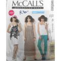McCALLS M 5560 TOP & DRESSES SIZE 6-8-10-12-14 COMPLETE-CUT TO SIZE 14-ZIPLOC