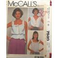 McCALLS 7580 LADIES CAMISOLE SIZE 14 BUST 36 COMPLETE-UNCUT-F/FOLDED