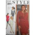 STYLE 2144 LINED COLLARLESS JACKET-SKIRT-PANTS SIZE 6-18 -SEE LISTING
