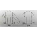 McCALLS 2094 SET OF SHIRTS SIZE 10-12-14 COMPLETE- CUT TO 12