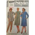 STYLE 4117 MATERNITY PULLOVER DRESS OR TUNIC SIZE 12-14-16 COMPLETE-UNCUT-F/FOLDED