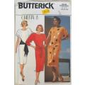 BUTTERICK 3219 VERY LOOSE FITTNG PULLOVER DRESS SIZE 6-8-10  COMPLETE