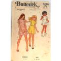 BUTTERICK 6608 GIRLS DRESS SIZE 4 YEARS BREAST 23 COMPLETE