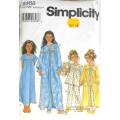 SIMPLICITY 8488 GIRLS SLEEPWEAR SIZE 8-10-12-14 YEARS COMPLETE-PART CUT TO SIZE 14 YEARS