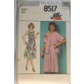 SIMPLICITY 8517 PLUS PULLOVER DRESS & UNLINED JACKET SIZE MEDIUM 14-16 COMPLETE