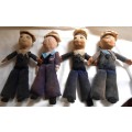 FOUR  UNION CASTLE SOUVENIR DOLLS  WITH AGE RELATED MARKS-SOLD TOGETHER
