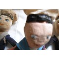FOUR  UNION CASTLE SOUVENIR DOLLS  WITH AGE RELATED MARKS-SOLD TOGETHER