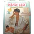 MAKE IT EASY PATTERN NUMBER 31 -LUXURY LINGERIE + WRAP - COMPLETE