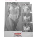 BERNINA BRIEF ESSENTIAL 8001 BRAS FROM SIZE 32 A - 40 D - COMPLETE & UNCUT