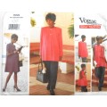 VOGUE 1565 MATERNITY JACKET-DRESS-TUNIC-SKIRT-PANTS- SIZE 12-14-16 COMPLETE-MOSTLY UNCUT ONLY PANTS