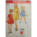 SIMPLICITY 8620 GIRLS DRESS SIZE 12 YEARS BREAST 30 COMPLETE-UNCUT-F/FOLDED