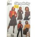 SIMPLICITY 8798 PANTS-SKIRT-BLOUSE-LINED JACKET SIZE 12- COMPLETE