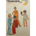 BUTTERICK  5737 BOYS PJS SIZE 12 YEARS COMPLETE
