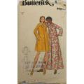 VINTAGE BUTTERICK  5543 ROBE SIZE 12 COMPLETE