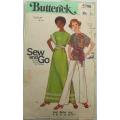 BUTTERICK 5798 COVER-UPS  SIZE MEDIUM 12-14 COMPLETE