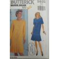 BUTTERICK 5832 LOOSE FITTING DRESS  SIZE 10-12 COMPLETE-CUT TO 12