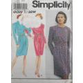 SIMPLICITY 8044 DRESS & BELT SIZE 6-10 COMPLETE-UNCUT-F/FOLDED