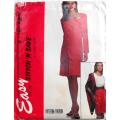 McCALLS 6091 UNLINED JACKET-TOP-SKIRT SIZE 10-12-14-16 -COMPLETE-UNCUT-F/FOLDED