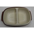 VINTAGE TUPPERWARE MULTI SERVER  WITH MOVABLE DIVIDER IN EXCELLENT CONDITION